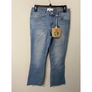 New 1822 Women's High Rise Boot Cut Denim Jeans Size 4